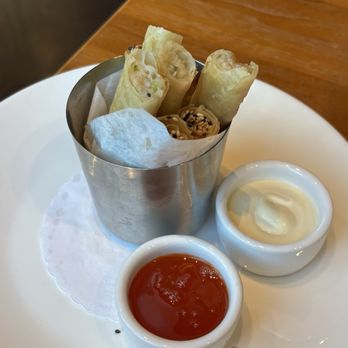 Asia Live - Dungeness Crab & Shrimp Spring Handrolls, Lemon Aioli, House Sambal (8) (sf) - Pan Asian Near Me - Santa Clara, California Asia Live - Dungeness Crab & Shrimp Spring Handrolls, Lemon Aioli, House Sambal (8) (sf) - Pan Asian Near Me - Santa Clara, California