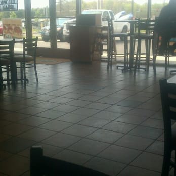Subway - the inside of a restaurant with tables and chairs - Sandwiches Near Me - Fredericksburg, Virginia