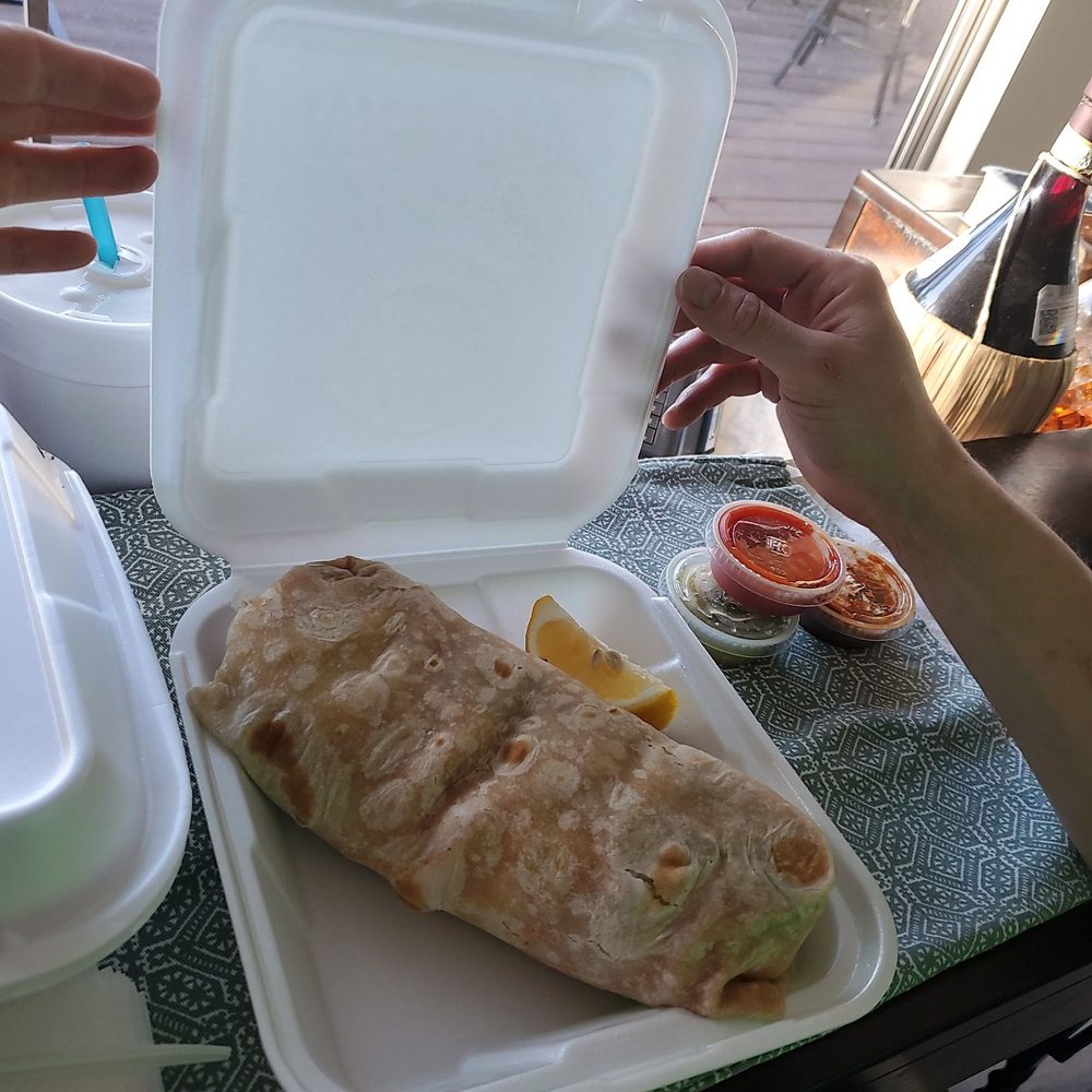 Rosarito's Mexican And Seafood - California Burrito is HUGE! - Mexican Near Me - Lakeside, California