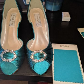 John's Shoe Repair - Wedding shoes that were dyed to match my bridal party dresses. They turned out perfect!!! - Shoe Repair Near Me - Wheaton, Illinois