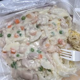 33. Baked Seafood & Beef over rice 33. Baked Seafood & Beef over rice