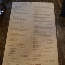 Menu Menu