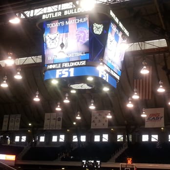 Hinkle Fieldhouse - Scoreboard 2015 - Stadiums & Arenas Near Me - Indianapolis, Indiana