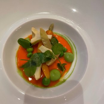 Per Se - Salad of rainbow carrots - French Near Me - New York, New York