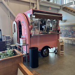 The Little Pink Coffee Trailer - The trailer!!