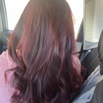 Bellus Academy - hair color red - Cosmetology Schools Near Me - El Cajon, California