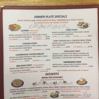 Junction 166 Cafe - a menu for dinner specials - Breakfast & Brunch Near Me - Pocahontas, Arkansas Junction 166 Cafe - a menu for dinner specials - Breakfast & Brunch Near Me - Pocahontas, Arkansas