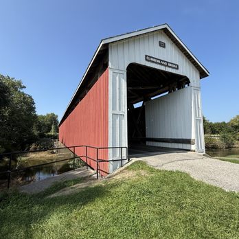 Cumberland Covered Bridge & Park - Landmarks & Historical Buildings Near Me - Upland, Indiana