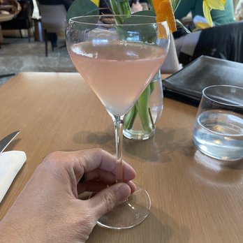 Knife Pleat - The Yves Saint Laurent cocktail. vodka cocktails are my favorite so I really enjoyed this one! - French Near Me - Costa Mesa, California