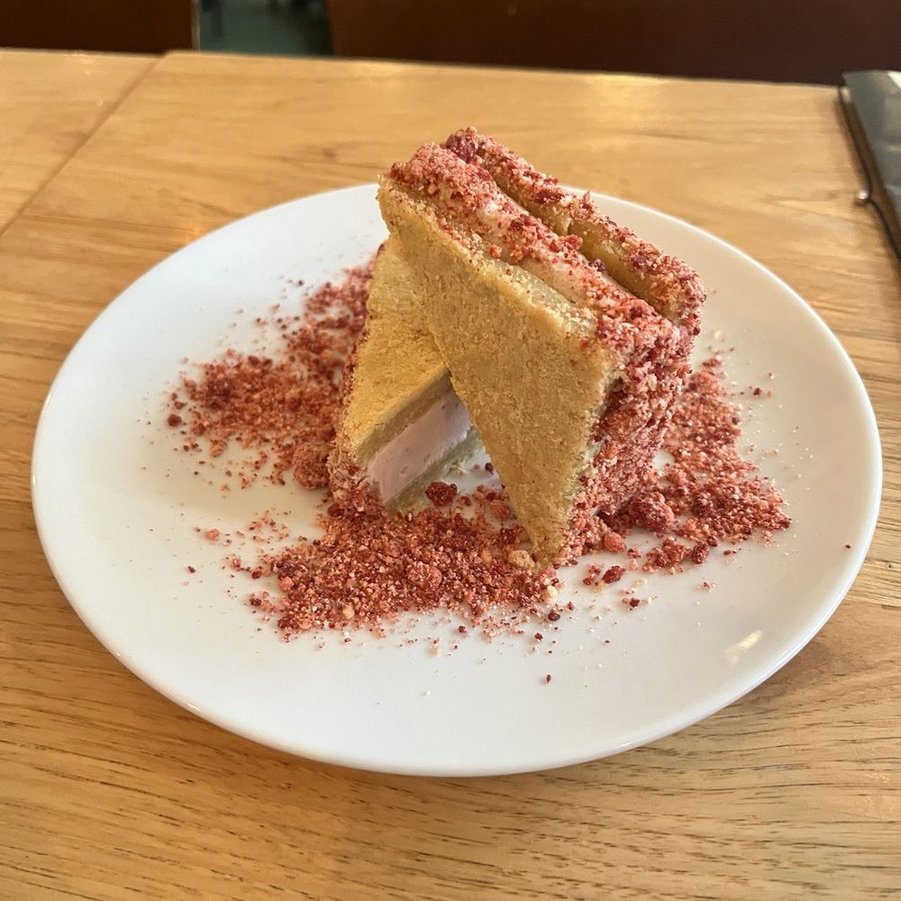 Bittersweet - Strawberry lemon ice cream sandwich - Coffee & Tea Near Me - Raleigh, North Carolina
