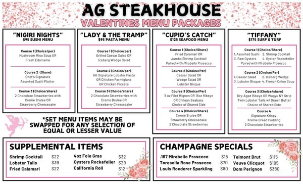 Menu photo 6 AG Steak House Acworth, GA