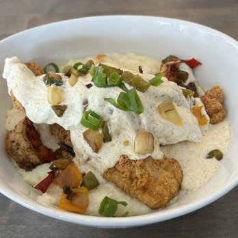 Toast Cafe - Whiting and shrimp and grits. - Breakfast & Brunch Near Me - Philadelphia, Pennsylvania Toast Cafe - Whiting and shrimp and grits. - Breakfast & Brunch Near Me - Philadelphia, Pennsylvania