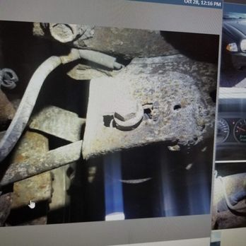 Port Hope Sales - Rear cross member, popcorn welded back together - Used Car Dealers Near Me - Port Hope, Ontario