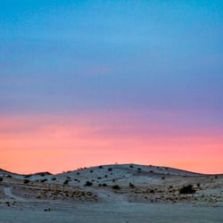 Richard's Appliance Service - Sunrise in Dumont Dunes.