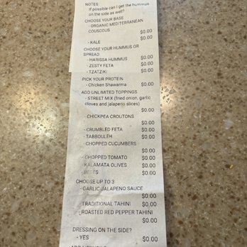 Hummus Republic  - Alameda - My order since I demolished it before I could take a pic lol - Fast Food Near Me - Alameda, California