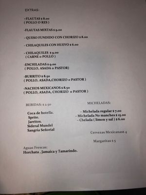Menu photo 5 No manches que rico Miami, FL Menu photo 5 No manches que rico Miami, FL