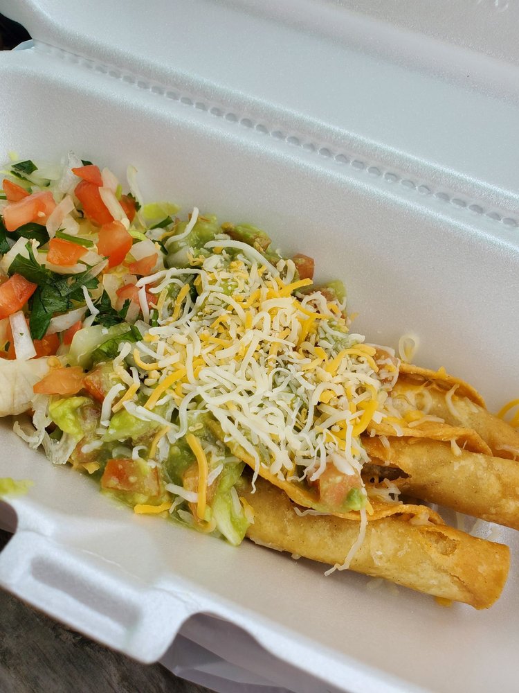 Food from Crazy Burrito