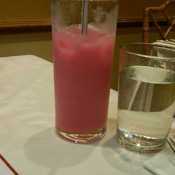 Tukdin - rose syrup with milk and soda ... mmm - Malaysian Near Me - London, XGL