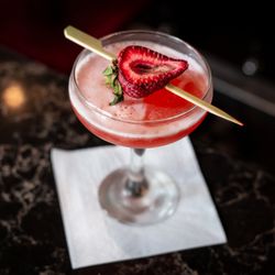 Cohibar - The Italian Job with Tuaca Frangelico Lemon Lime Vanilla Extract and Itense Strawberry