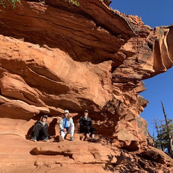 Devil's Bridge Trail - Cool rock on hike up - Hiking Near Me - Sedona, Arizona