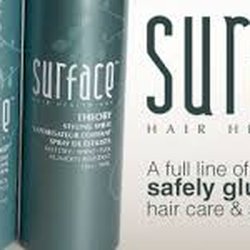 Studio 5 - Surface is a High Performance Salon Exclusive Hair Care that Respects Personal Health and the Earth. Exclusive Gluten Free Line.