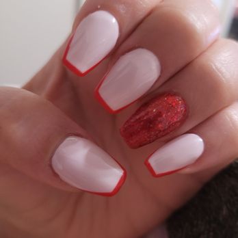 ARA Nails - Birthday nails Because red is my favorite color - Nail Salons Near Me - Temple City, California
