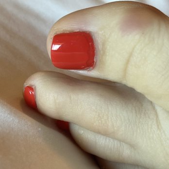 Gateway Nails & Spa - Nail polish line, only one coat went to my nail bed. - Nail Salons Near Me - Citrus Heights, California Gateway Nails & Spa - Nail polish line, only one coat went to my nail bed. - Nail Salons Near Me - Citrus Heights, California