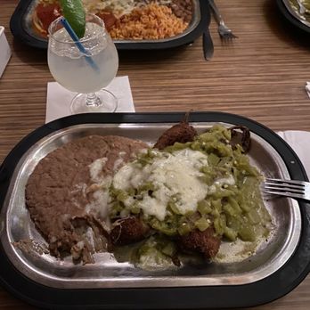 Tomasita's - Chiles rellenos with green chile and house margarita - New Mexican Cuisine Near Me - Santa Fe, New Mexico Tomasita's - Chiles rellenos with green chile and house margarita - New Mexican Cuisine Near Me - Santa Fe, New Mexico