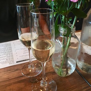 Sla Thai Restaurant - Champagne flutes - Thai Near Me - Montclair, New Jersey