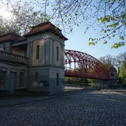 Tegeler Hafenbrücke "Sechserbrücke" - ... on a beautiful Easter Saturday :o)) ...