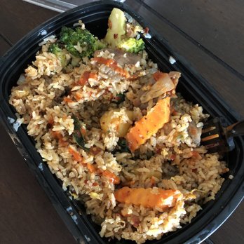 Thai Lotus Kitchen - Basil fried rice with beef and pineapple - Thai Near Me - Dallas, Texas Thai Lotus Kitchen - Basil fried rice with beef and pineapple - Thai Near Me - Dallas, Texas