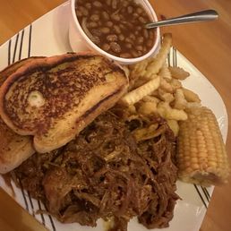 Pulled pork dinner