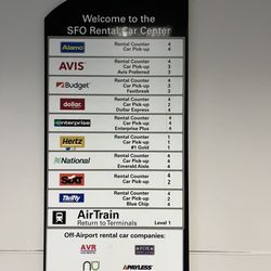 AirTrain - You take the escalator from level 1