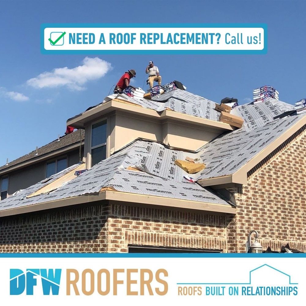 Slide of DFW Roofers