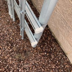 Tesla Supercharger - It was thoughtful of Tesla to specify end-caps for the strut channels.