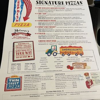 Lou Malnati's Pizzeria - Menu - Pizza Near Me - Chicago, Illinois
