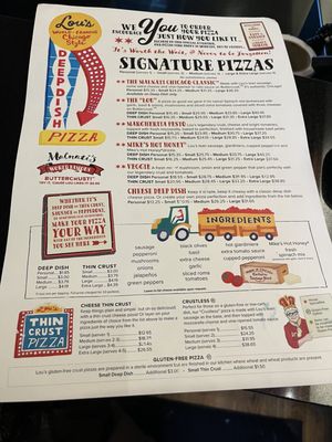Menu photo 3 Lou Malnati's Pizzeria Chicago, IL