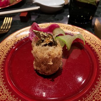 Red Plate - Taro tart with caviar - Chinese Near Me - Las Vegas, Nevada Red Plate - Taro tart with caviar - Chinese Near Me - Las Vegas, Nevada