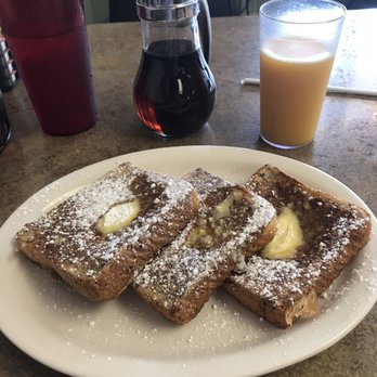 Dempseys Grille - French toast and a large orange juice. - Diners Near Me - Middletown, Maryland Dempseys Grille - French toast and a large orange juice. - Diners Near Me - Middletown, Maryland