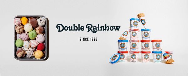 Double Rainbow Ice Cream by null
