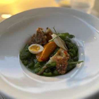 Le Jardinier - Spring Vegetable Stew - French Near Me - Houston, Texas