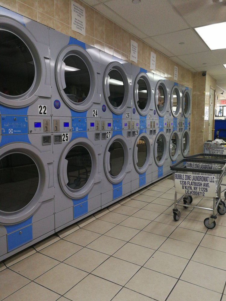 BUBBLE ZONE LAUNDROMAT Laundromat 1236 Flatbush Ave, Brooklyn, NY
