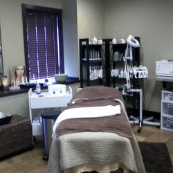Luxe Laser Center - Waxing room with heated bed.