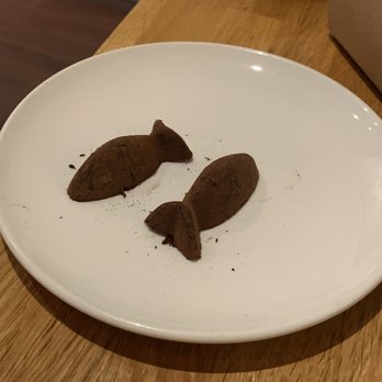 Fishworks - Such a small thing that more restaurants should do, I love this!! Cant stuff a dessert in? They've got u!! - Seafood Near Me - North Vancouver, British Columbia