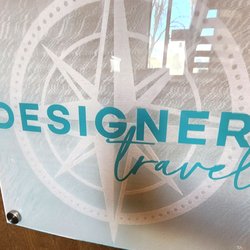 Designer Travel Agency - Holladay, Utah travel agency office signage