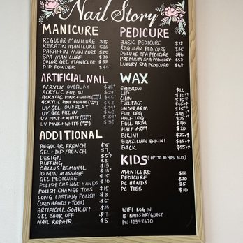 Nail Story - Current services with prices- July 2021 - Nail Salons Near Me - Wyndmoor, Pennsylvania Nail Story - Current services with prices- July 2021 - Nail Salons Near Me - Wyndmoor, Pennsylvania