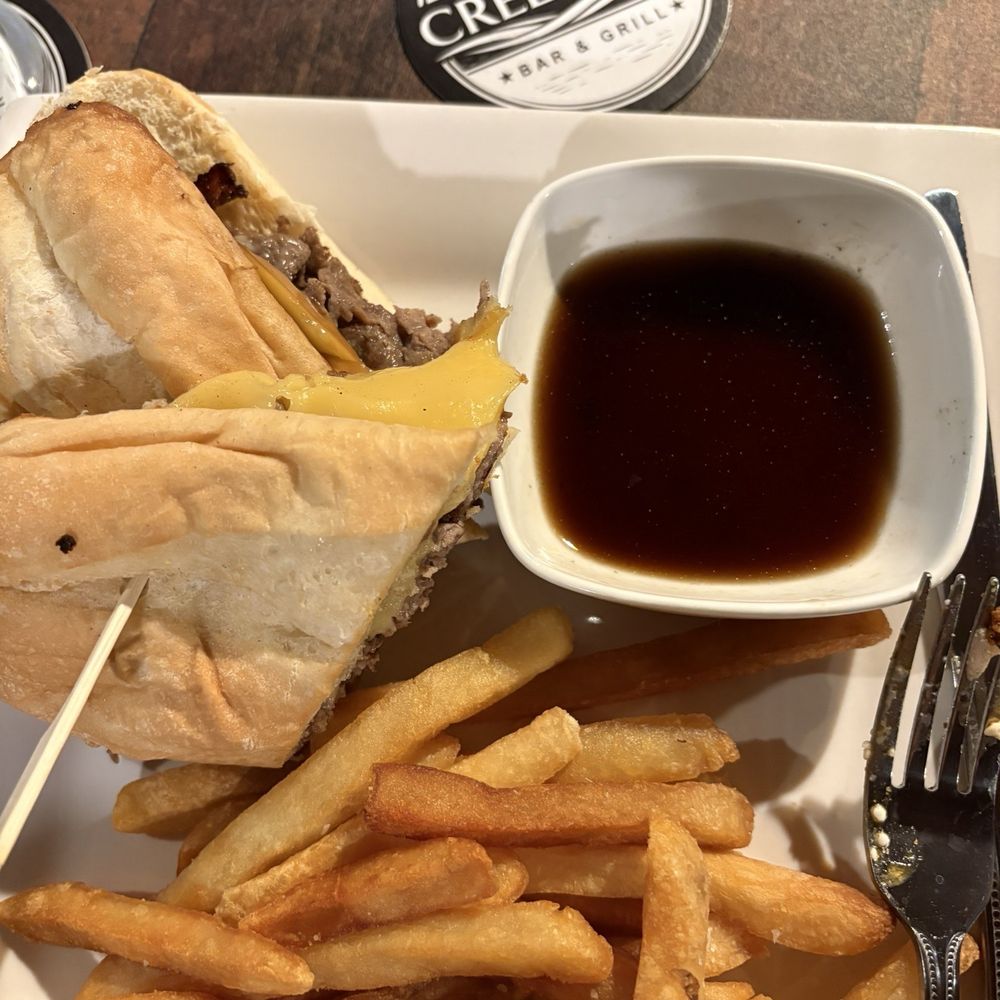 Creekside Bar & Grill - The brown eyed girl with the best au jus! - Sandwiches Near Me - Covington, Virginia