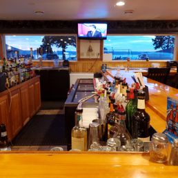 Skipper's Bar overlooking Keweenaw Bay Skipper's Bar overlooking Keweenaw Bay