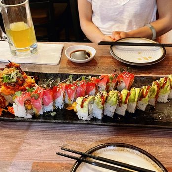 Akami Sushi Bar - Three signature rolls - Sushi Bars Near Me - Apex, North Carolina