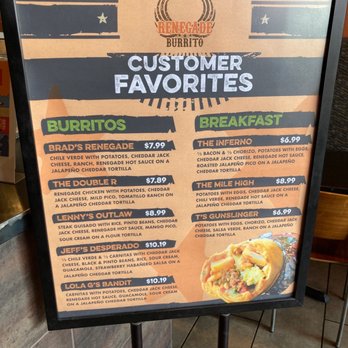 Renegade Burrito - Customer favs - Mexican Near Me - Thornton, Colorado Renegade Burrito - Customer favs - Mexican Near Me - Thornton, Colorado